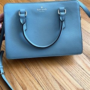 Baby blue Kate spade mulberry street lose satchel!